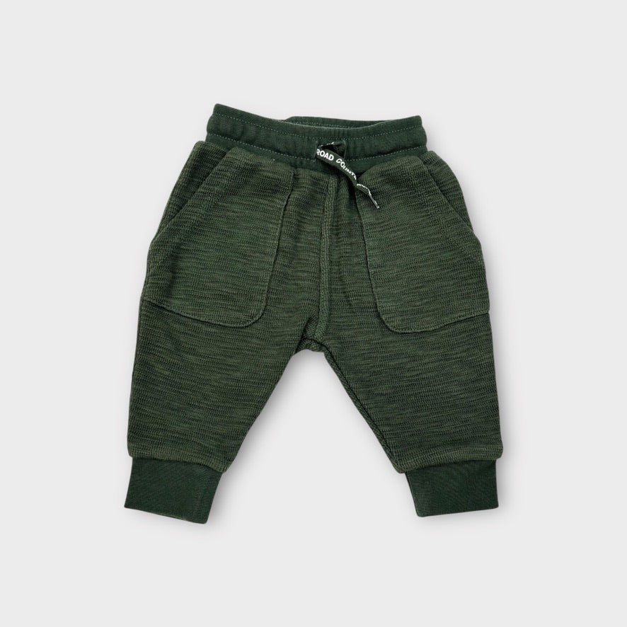 Country Road Green Track Pants, Size 000