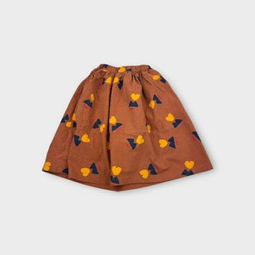 Jelly Mallow Brown Tout Skirt, Size 4-5