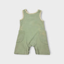 Piperbug Green Swallow Romper, Size 1