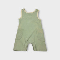 Piperbug Green Swallow Romper, Size 1
