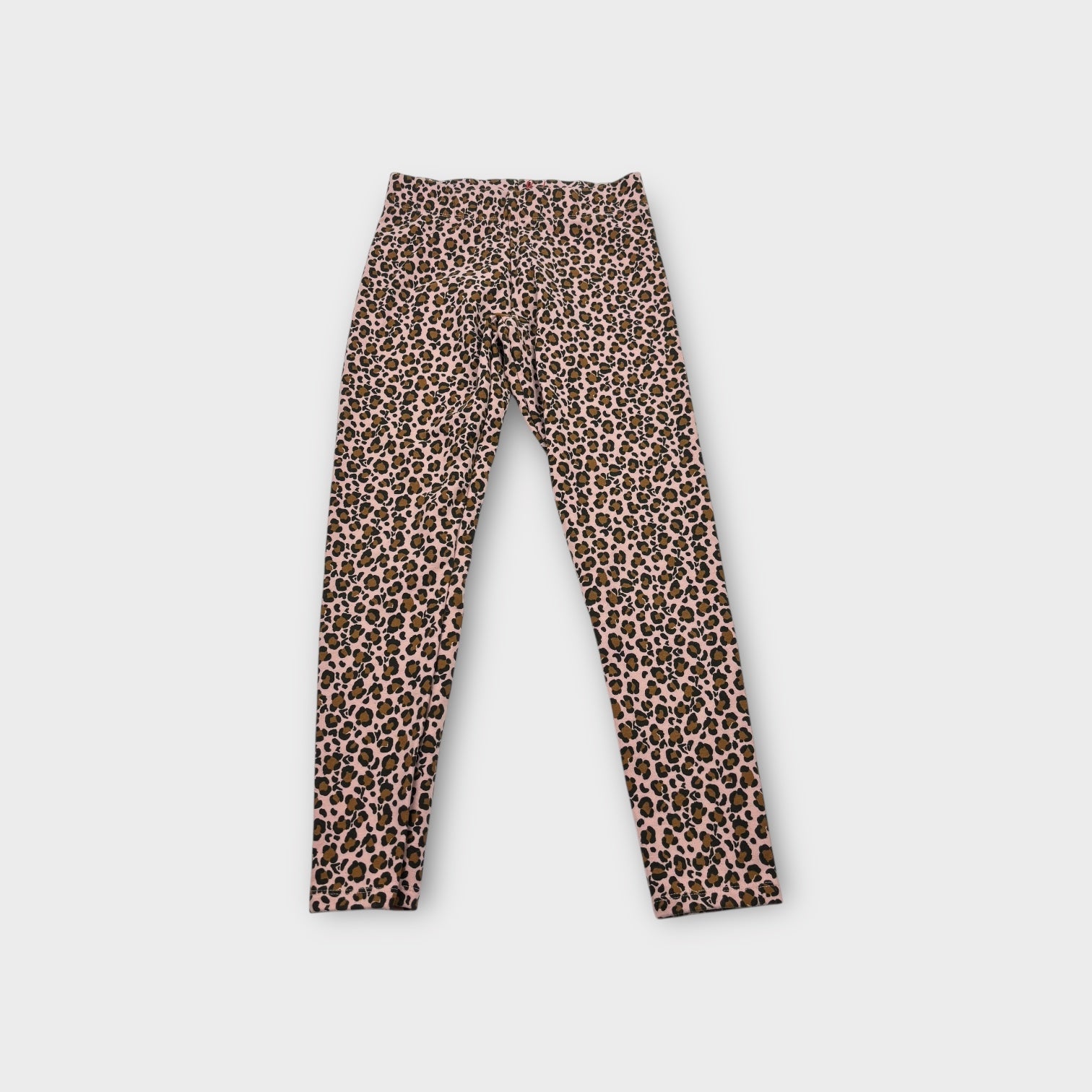 Mini Boden Leopard Print Leggings, Size 8-9