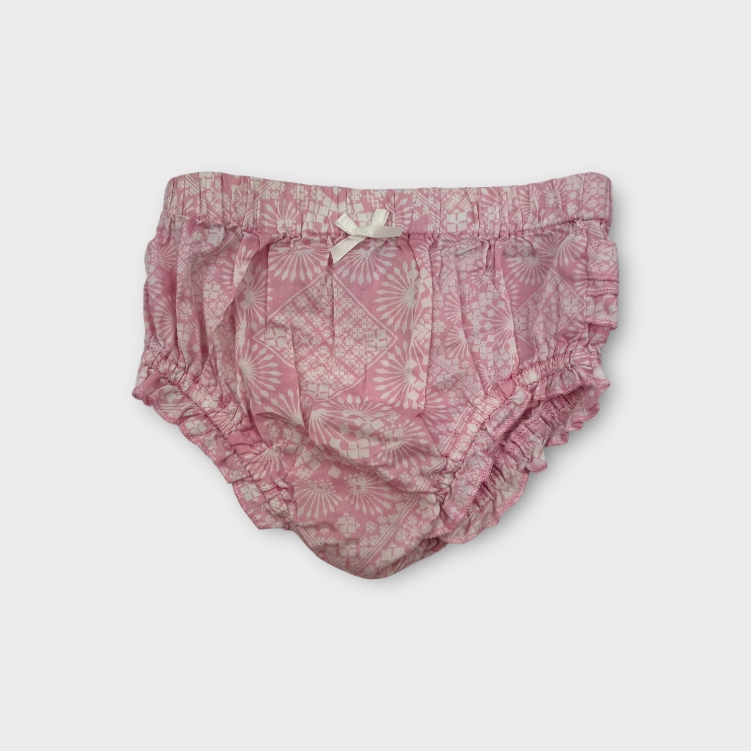 Petite Papinelle Floral Bloomer Set, Size 0