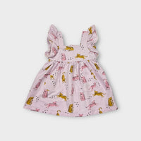 Purebaby Tiger Print Dress, Size 1