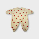Cinnamon Baby Heart Winter Suit, Size 2