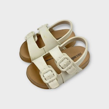 Mini Melissa White Sandal, Size EU 21