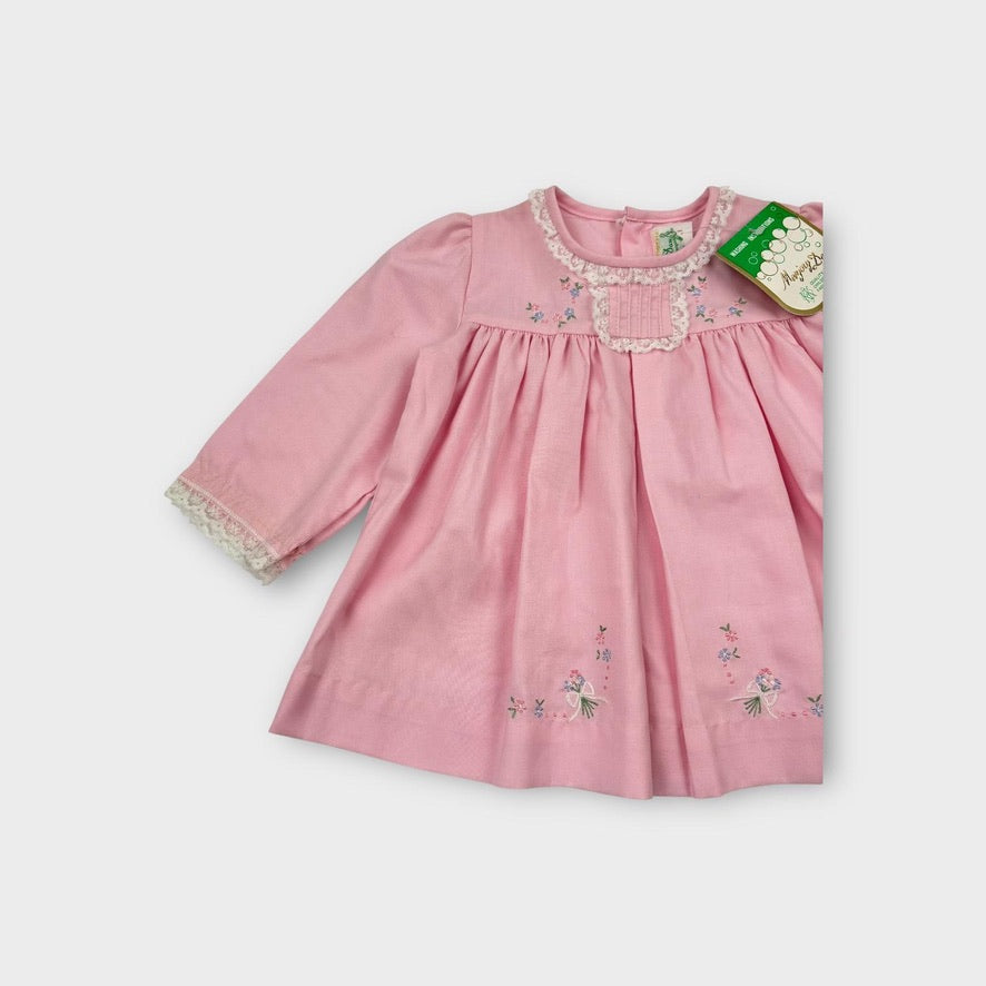 Vintage Pink Dress, Size 1