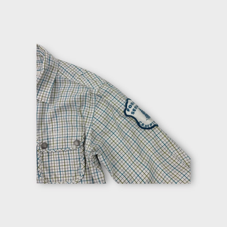 Country Road Plaid Shirt, Size 3
