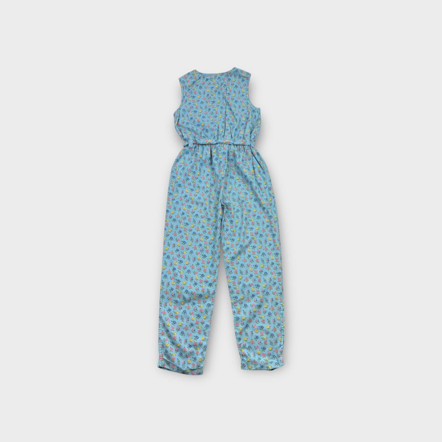 Mini Boden Flower Jumpsuit, Size 11