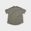 Quicksilver Green Plaid Shirt, Size 3