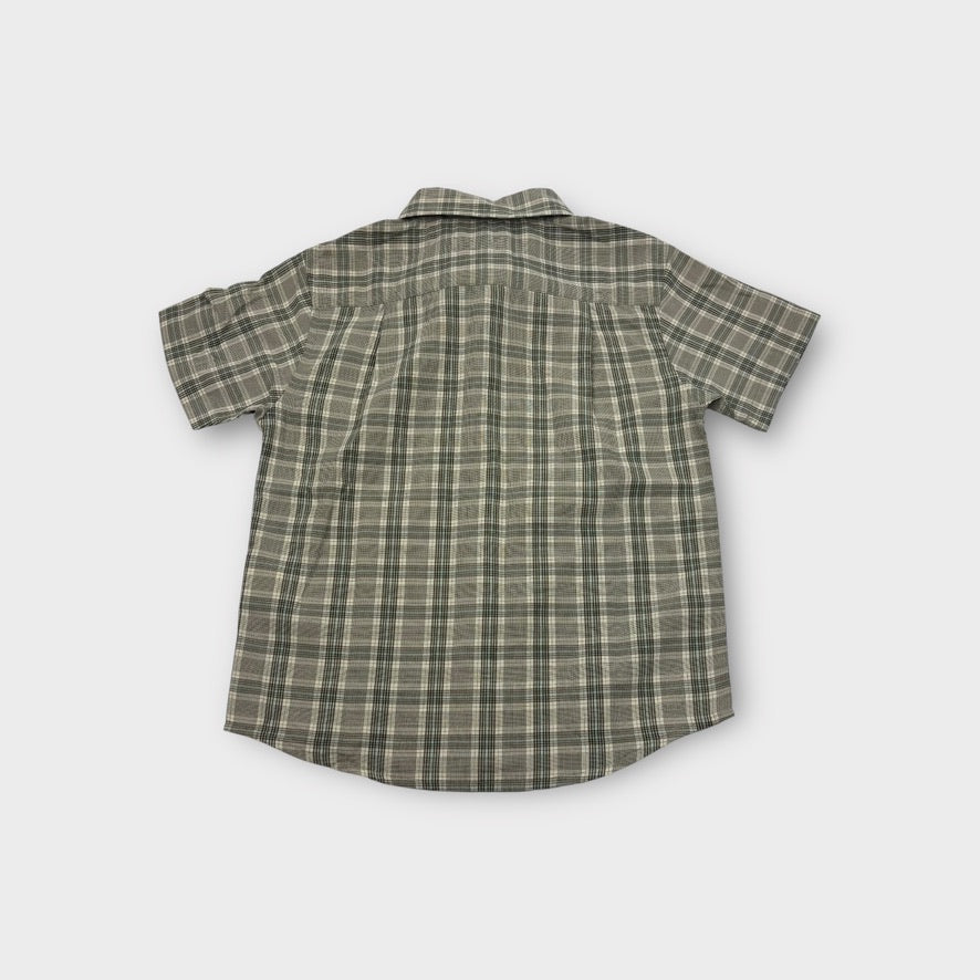 Quicksilver Green Plaid Shirt, Size 3