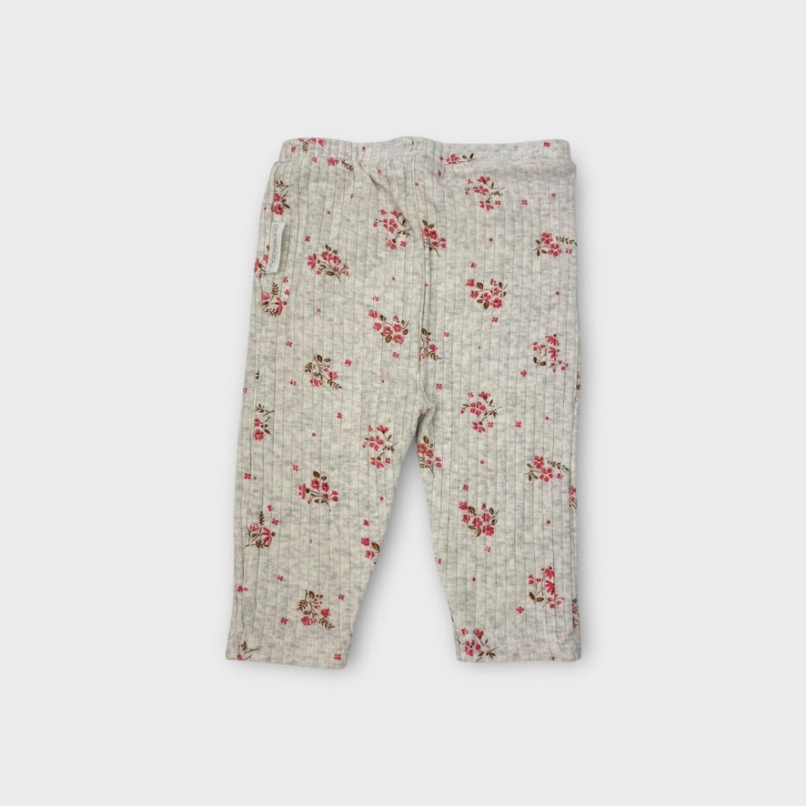 Purebaby Floral Leggings, Size 000