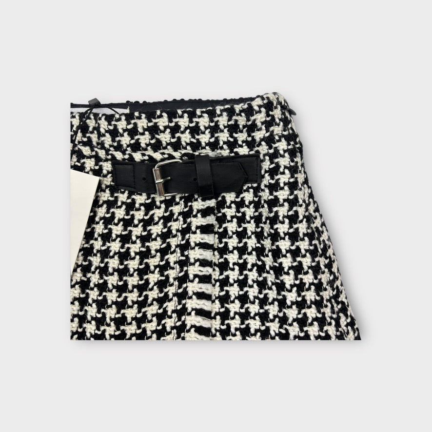 Zara Houndstooth Skirt, Size 8