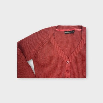 Rock Your Kid Maroon Cardigan, Size 12