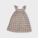 Little Morby Purple Check Dress, Size 2