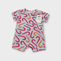 Cotton on Baby Candy Cane Onesie, Size NB