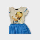 Rock Your Kid Flower Girl Tulle Dress, Size 7