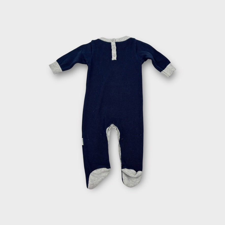 Korango Knitted Kangaroo Onesie, Size 000