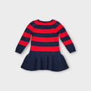 Nautica Stripe Knit Dress, Size 18M