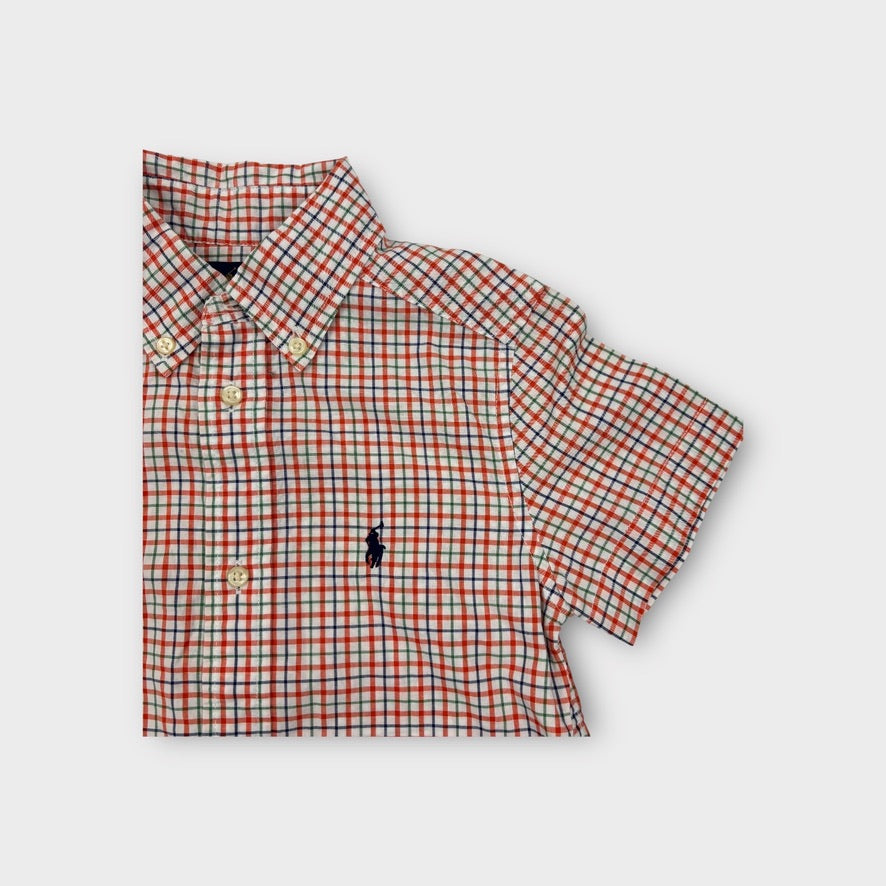 Ralph Lauren Short Sleeve Check Shirt, Size 3