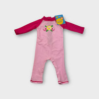Cancer Council Long Sleeve Flower Swimsuit, Size 0