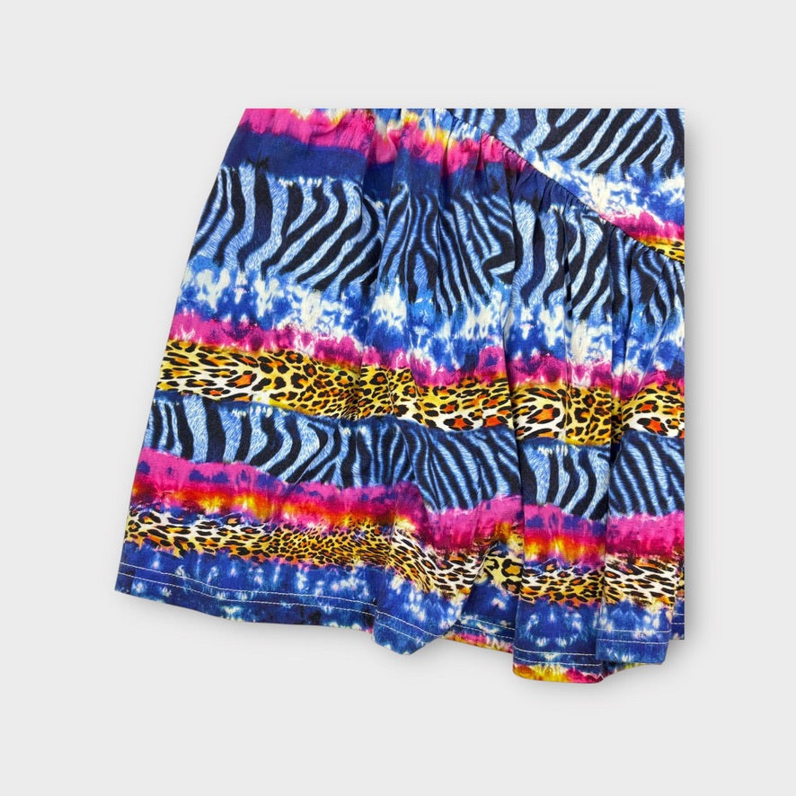 Rock Your Kid Animal Tie Dye Dress, Size 2
