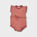 Nature Baby Pink Stripe Romper, Size 00