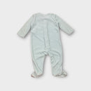 Ralph Lauren Blue Stripe Onesie, Size 00