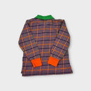 Moromini Check Polo Top, Size 5
