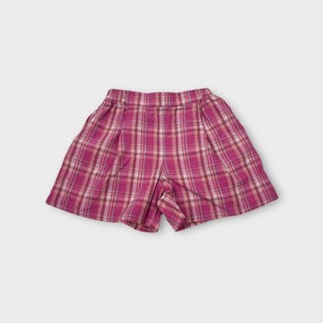 Uniqlo Check Print Shorts, Size 6