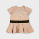 Fendi Logo Dress, Size 18M