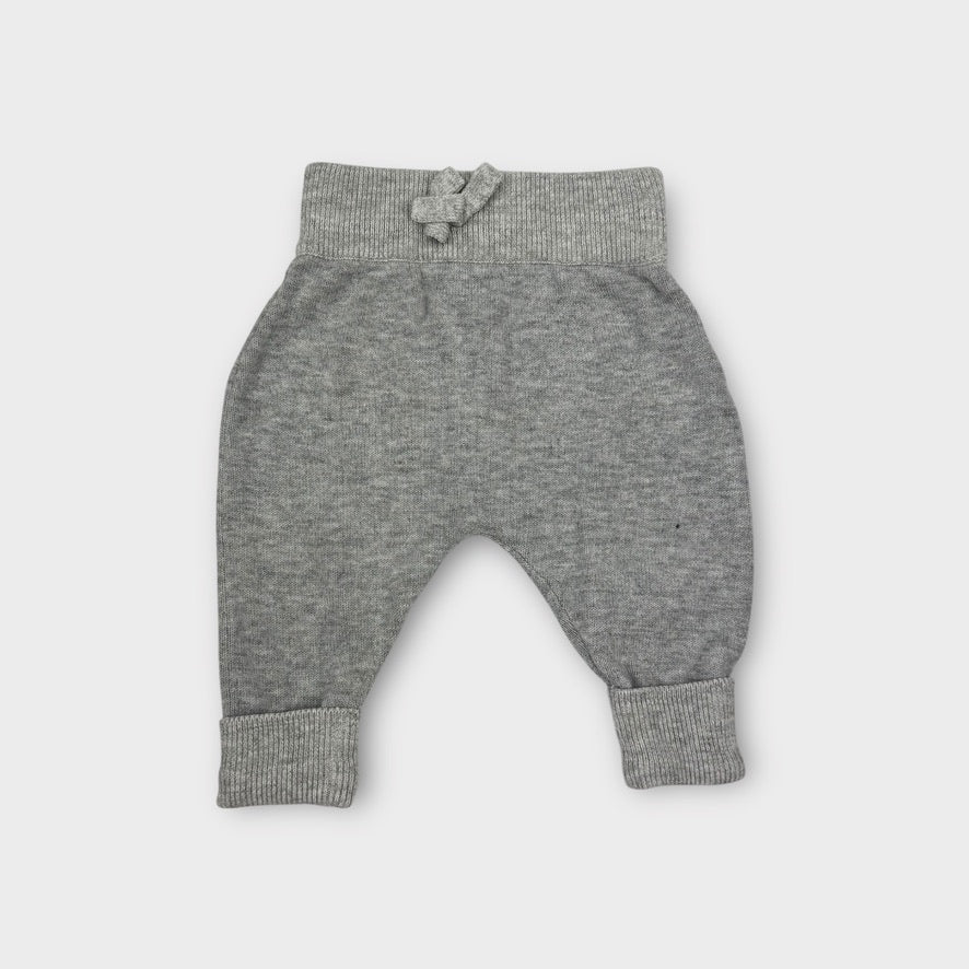 Seed Heritage Knitted Panda Pants, Size NB