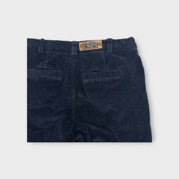 Tutto Piccolo Navy Corduroy Pants, Size 10