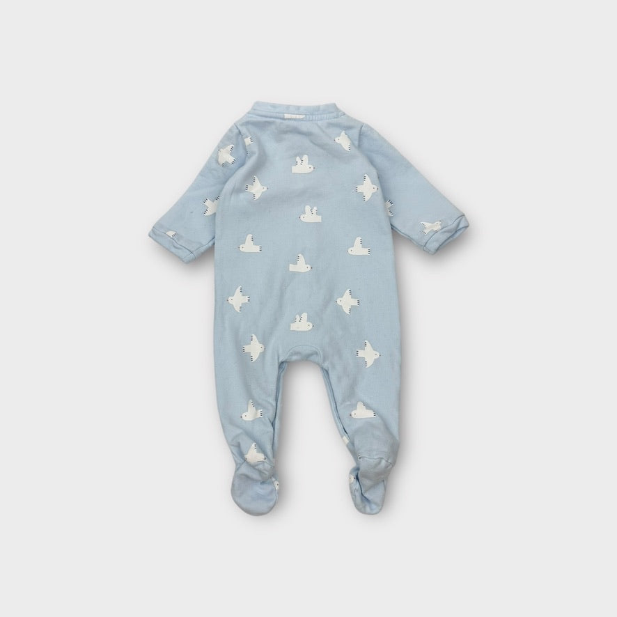 Jacadi Bird Onesie, Size 000