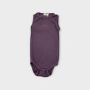 Jamie Kay Purple Ribbed Bodysuit, Size 0