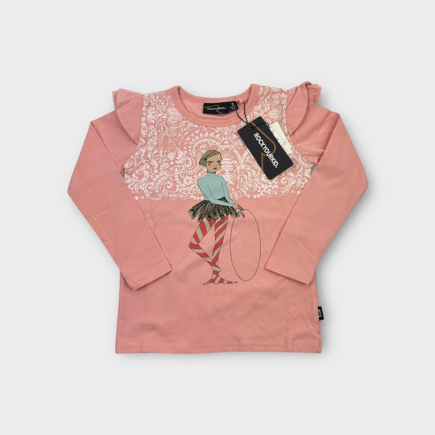 Rock Your Kid Long Sleeve Top, Size 5