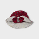 Vintage Handmade Christmas Dress and Hat Set, Size 4