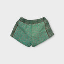 Paisley Green Shorts, Size 3