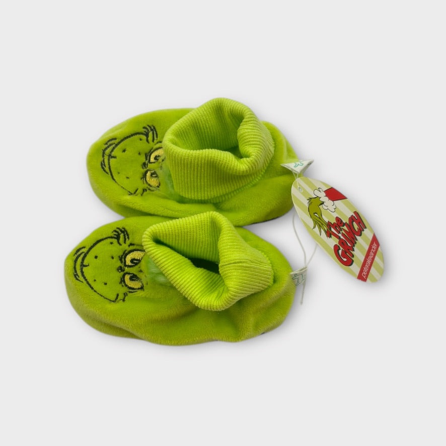 Peter Alexander Grinch Booties, Size 1