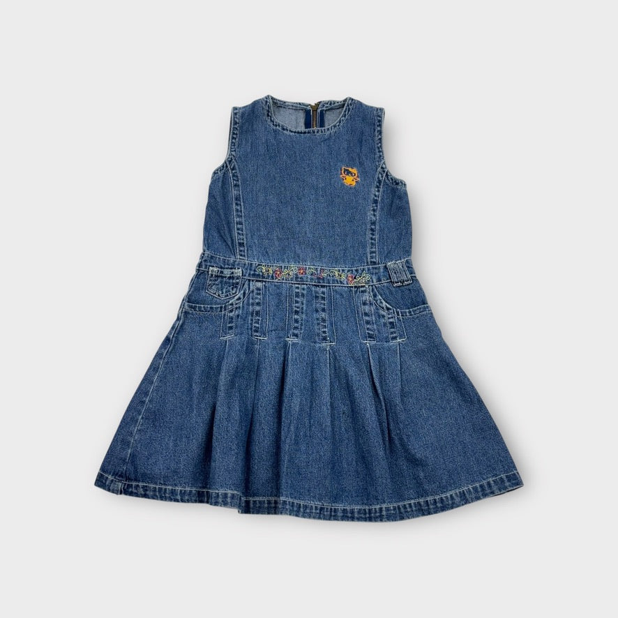 Vintage OshKosh B'Gosh Denim Dress, Size 6