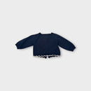 Jacadi Scallop Cardigan and Pant Set, Size 0