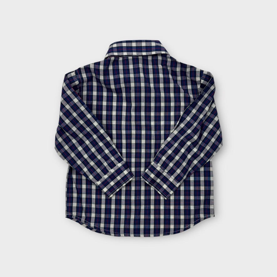 Nautica Red and Blue Check Shirt, Size 18M