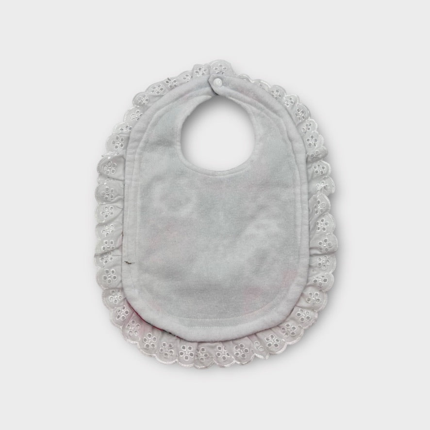 Handmade Vintage Christmas Bib, One Size