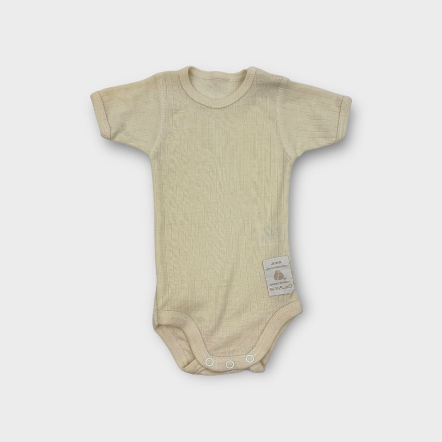 Joha Merino Wool Bodysuit, Size 000