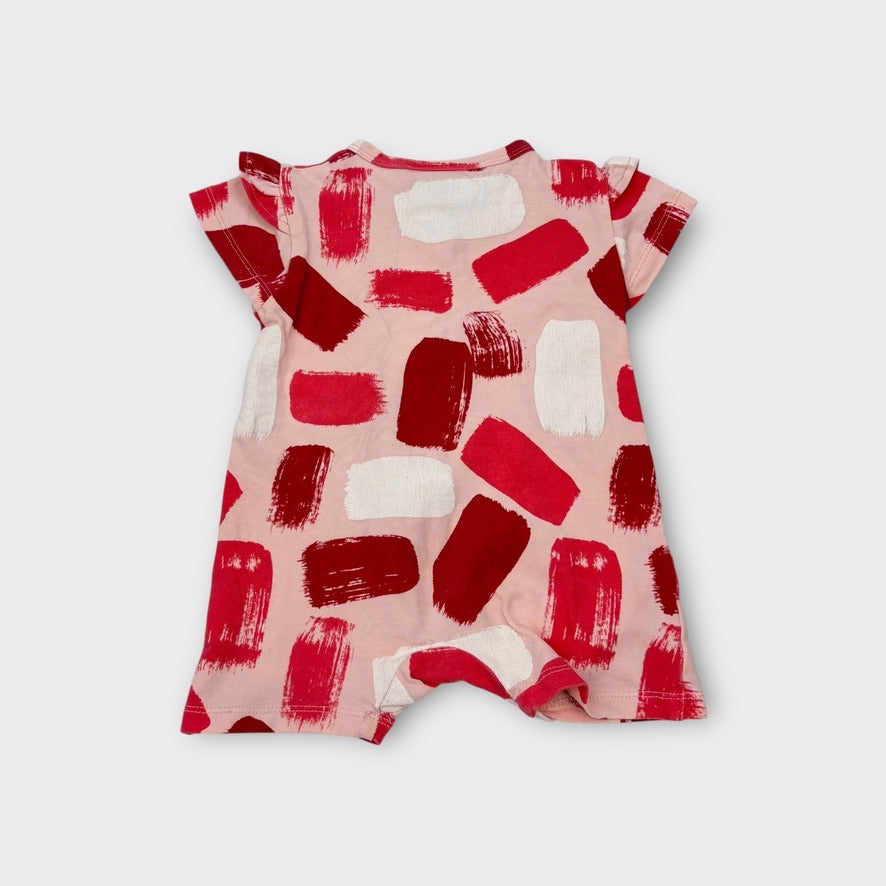 Minti Melbourne Paint Stroke Romper, Size 000