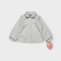 Vintage Heather Brown Christmas Shirt, Size 18M