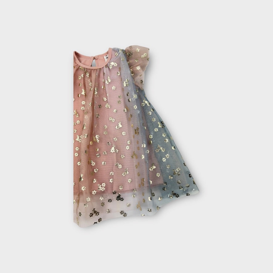 Hux Baby Rainbow Tulle Dress, Size 2