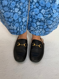 Gucci Princetown Leather Loafers, Size EU 29
