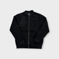 Black Bomber Jacket, Size 10