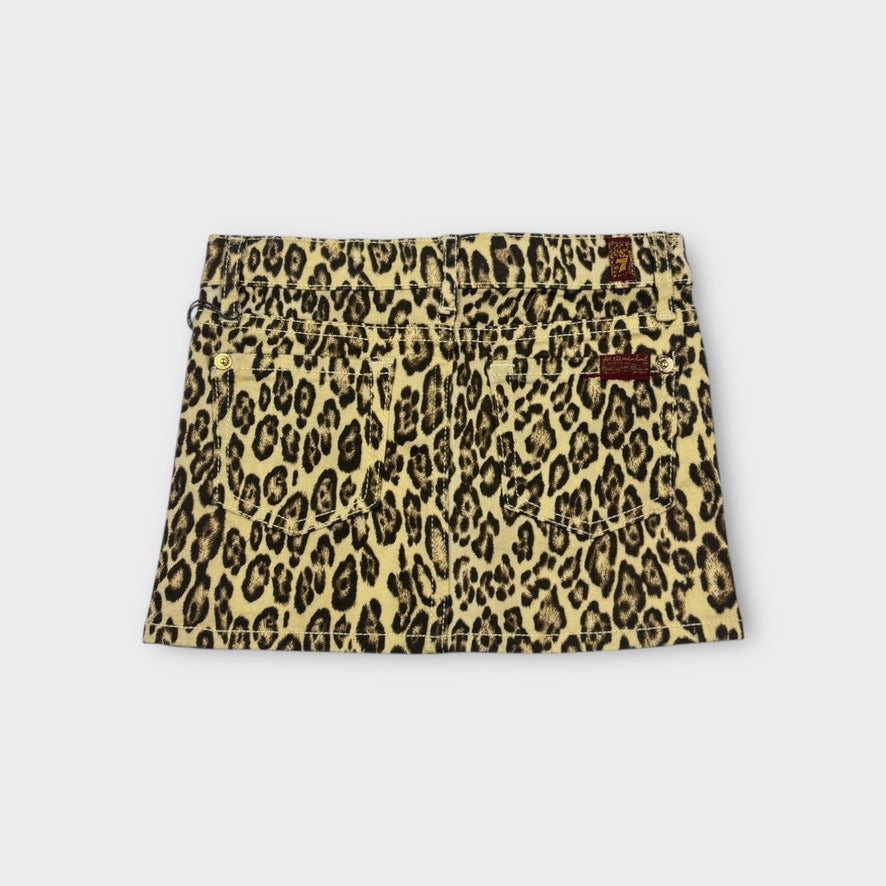 7 For all Mankind Animal Skirt, Size 4