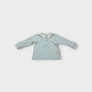 Mintini Baby Blue Ribbed Top, Size 0